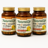 NTR C VİTAMİNİ + ÇİNKO 3 ADET